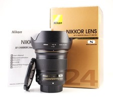 Nikon AF-S 24mm F1.8 G Autofocus Prime Lens Refurbished + 12Month Guarantee.