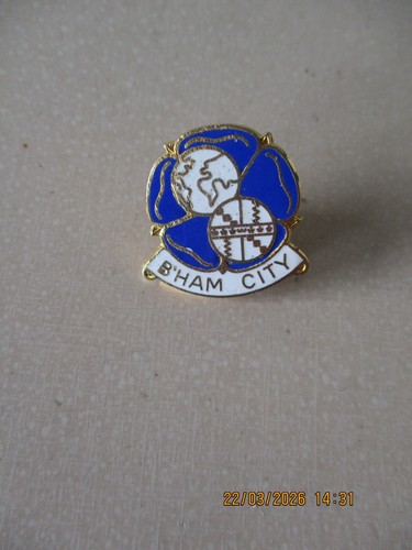 Badge birmingham city rose - city,