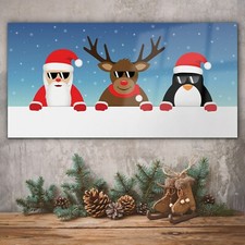 Large Glass Print Decor Wall