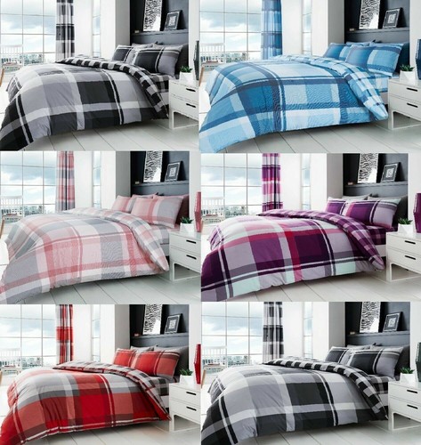 Waverly check printed duvet - printed,