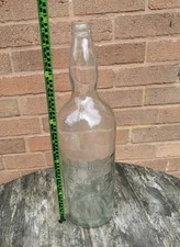 Large Vintage Bells Whisky Bottle 4.5 L 8 Pint Empty Embossed Money box Jar 