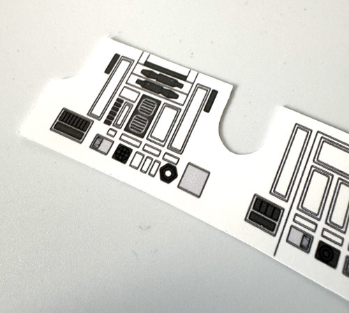 Custom droid stickers - d2,