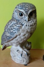 VINTAGE POOLE POTTERY STONEWARE LITTLE OWL BARBARA LINELY ADAMS SIGNED 