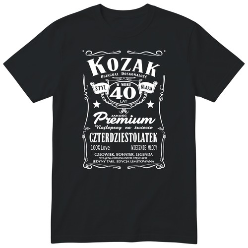 Koszulka urodziny kozak - koszulka, 40