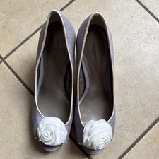 Jacques Vert Grey White Flower