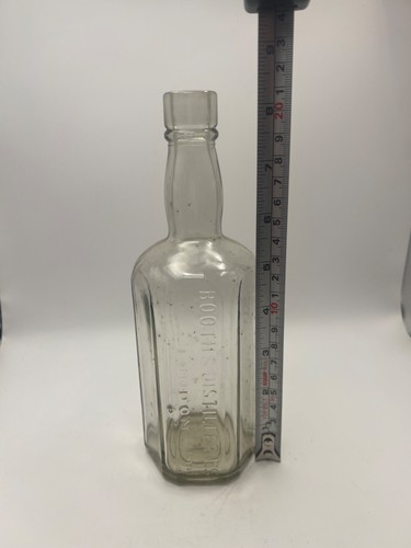 Vintage glass clear - glass, bottle