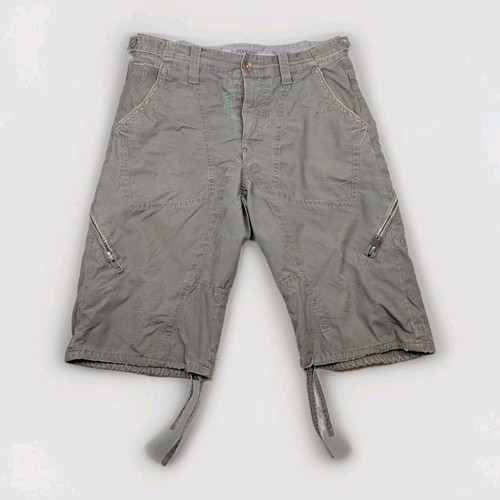 Star raw cargo shorts - star, men's