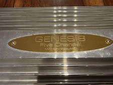 Genesis Series 3 5 Channel  Amplifier. Fully Working And Good Condition