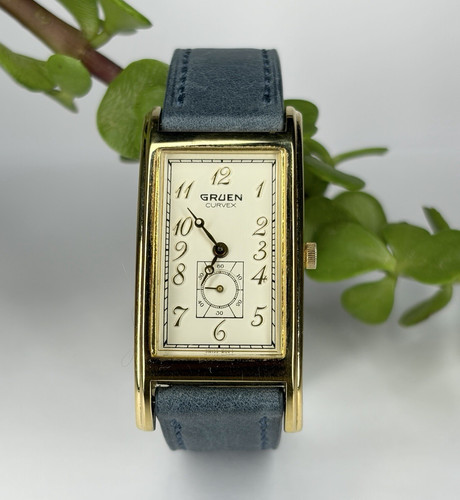 Gruen curvex quartz tank - gruen, watch
