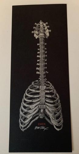 Emek 2007 bone guitar silver - 2007,