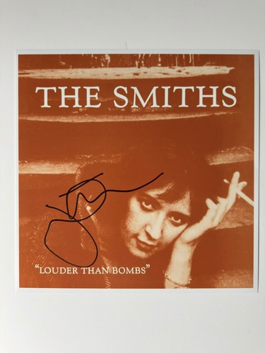Signed johnny marr 12x12 - marr,