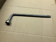 Vintage dULKO Wheel Brace, With Hub Cap Remover End , Fits Size 19 Nuts