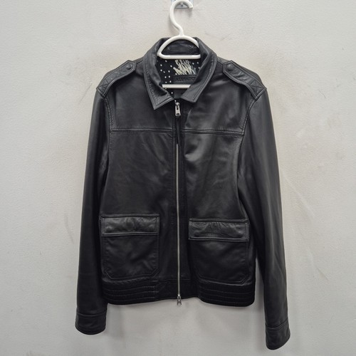 Allsaints mack black leather - mack,
