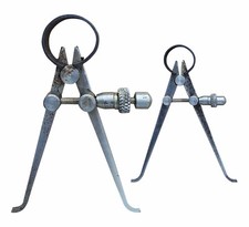 ACCLAIM 3" Small Medium Internal Steel Calipers Callipers Measure Seconds