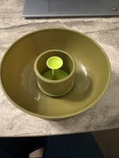 Brinee Pickle Container with Strainer Wet And Dry Separation Pickle Olive Jar