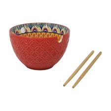 Bowl Red Mediterranean Tuscany