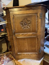 Webber (old charm) Oak Corner Cupboard Unit