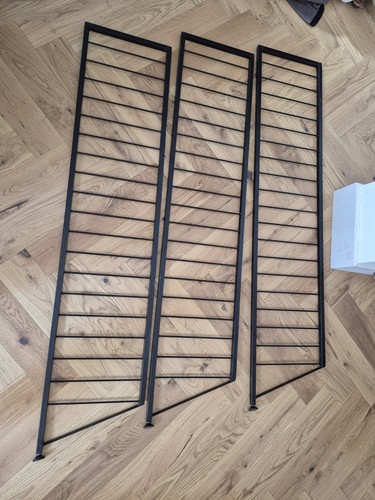 Ladderax black single footed - black,