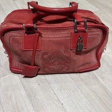 Loewe Amazona Suede Leather