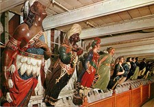 Picture Postcard__CUTTY SARK, LONG JOHN SILVER SHIPS FIGUREHEADS