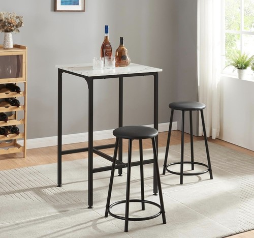 Homcom piece bar table - table, set