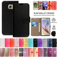 Case For Samsung Galaxy S6 / S6 Edge / S6 Edge+ Leather Flip Wallet Phone Cover