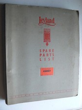Leyland Spare Parts List.Comet