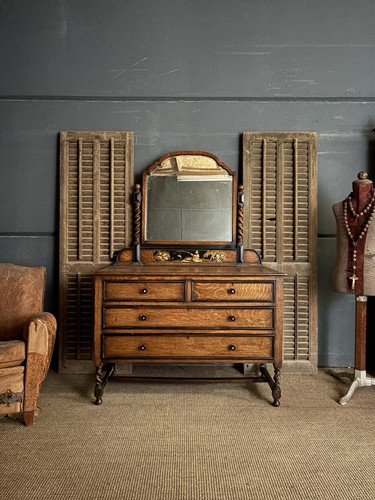 Chinoiserie dressing chest - chinoiserie, /