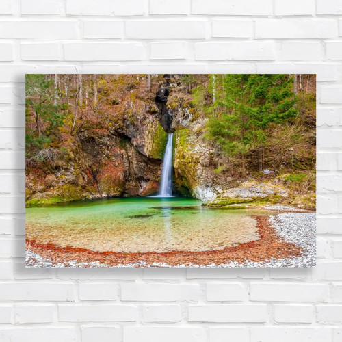 Stunning emerald waterfall - stunning,