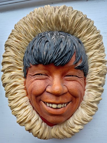 Bossons chalkware eskimo - , in