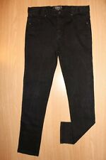 88) Boys Sonneti bnwot black straight zip cotton stretch jeans. W24"/L26".