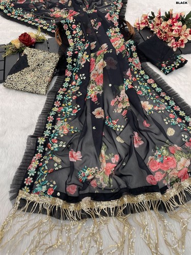 Organza designer beautiful - organza,
