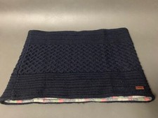 Fat Face Scarf Snood Navy Blue