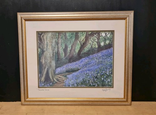 Painting cornish woods - painting, by