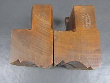 Pair wooden moulding planes