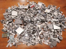 LEGO 1KG Grey random bits, parts