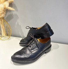 Tricker’s Keswick Country Brogue Shoes Black UK 11 NEW DAINITE Sole VGC RRP £565