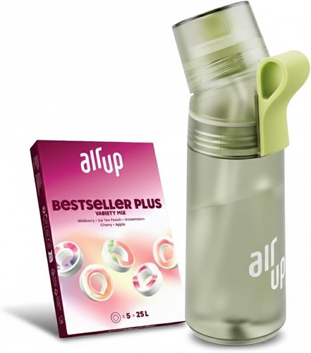 Air water bottle - up, twist