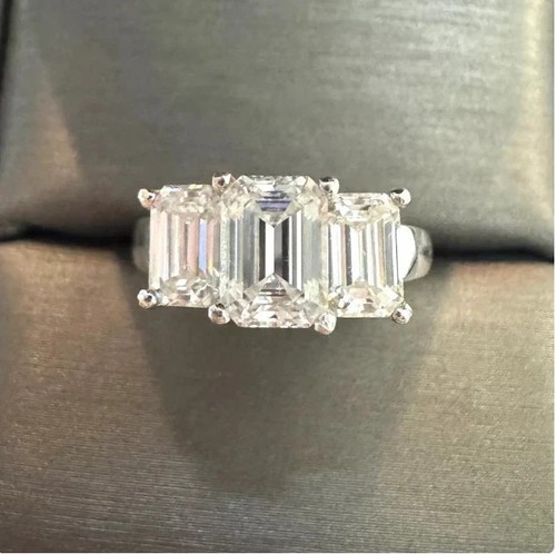 4ct emerald cut lab - 4ct, emerald-cut