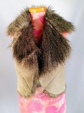 Topshop Womens Faux Fur Fluffy