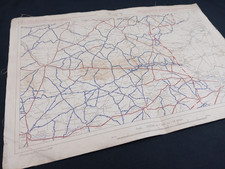 WW1 MAP "ARRAS / VIMY RIDGE /