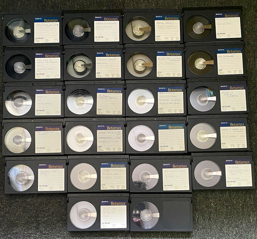 Sony betamax video cassette - sony,