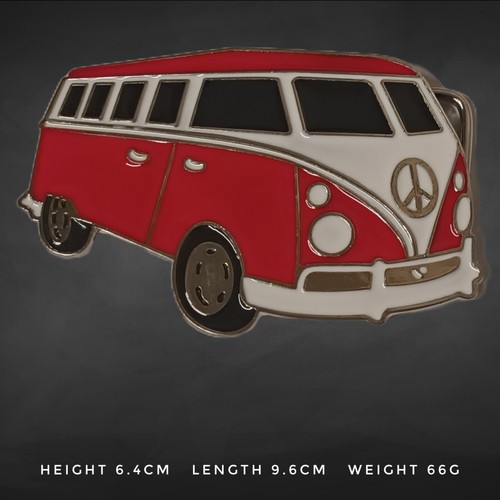 Red motorhome hippie - red, belt