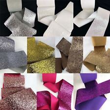 Chunky Glitter Border Fabric