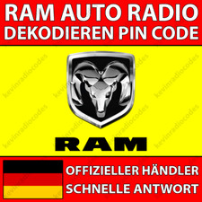 ✅RAM RADIO DECODING PIN CODE