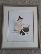 Original Archie Dickens Pin-up