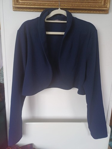 Qvc kim cropped - &, navy