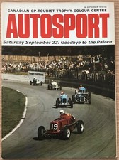 AUTOSPORT Magazine 28 SEP 1972