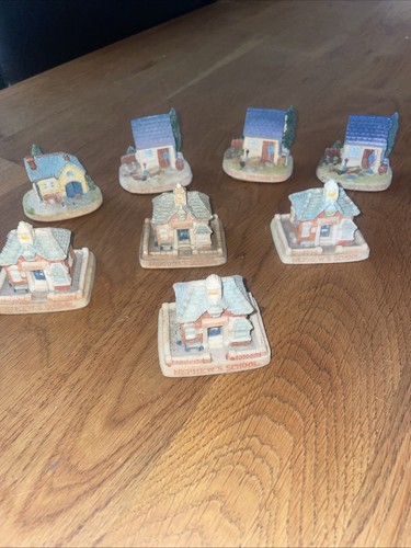 Tetley vintage house figures - tetley,