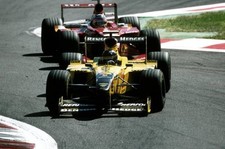 Damon Hill Jordan Mugen Honda